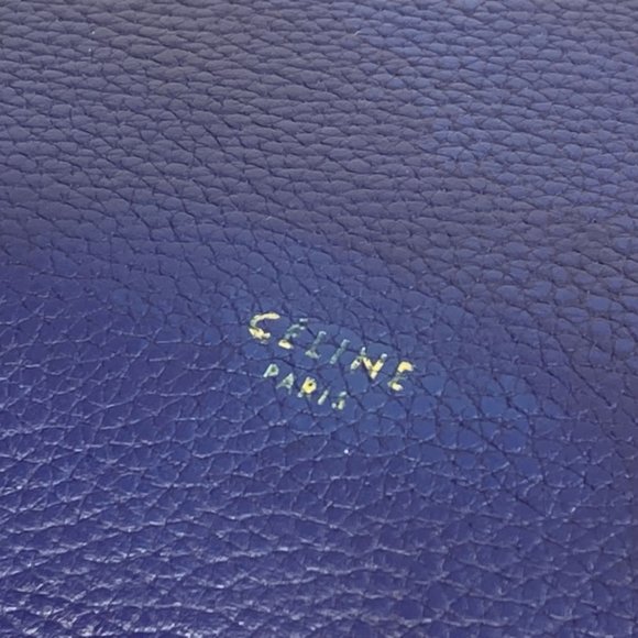 CELINE Hand Bag Bag 2WAY bag Shoulder bag Shoulder Bag blue - Picture 13 of 16